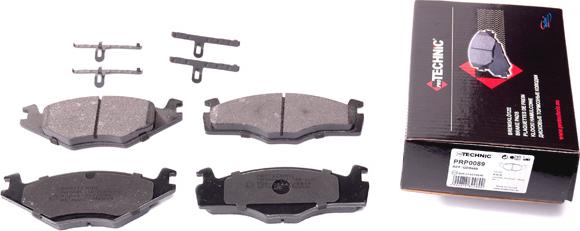 Protechnic PRP0089 - Brake Pad Set, disc brake www.autospares.lv