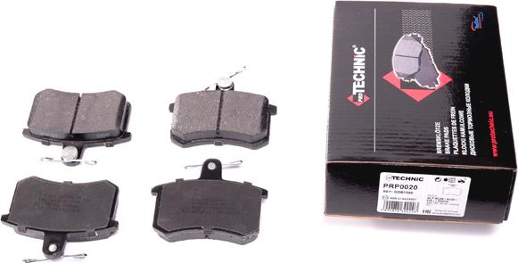 Protechnic PRP0020 - Brake Pad Set, disc brake www.autospares.lv