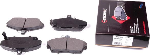 Protechnic PRP0023 - Brake Pad Set, disc brake www.autospares.lv