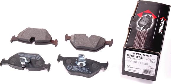 Protechnic PRP0186 - Brake Pad Set, disc brake www.autospares.lv