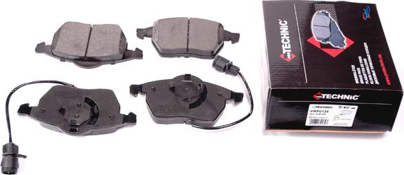 Protechnic PRP0134 - Brake Pad Set, disc brake www.autospares.lv