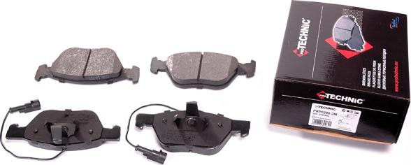 Protechnic PRP0296-3M - Brake Pad Set, disc brake www.autospares.lv