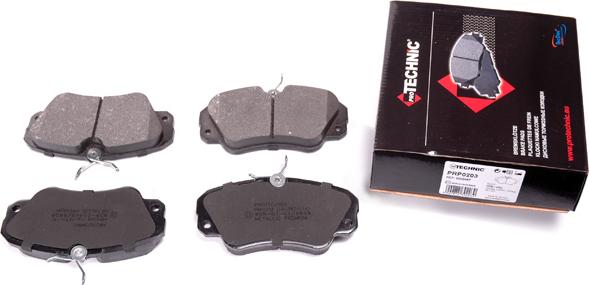 Protechnic PRP0203 - Brake Pad Set, disc brake www.autospares.lv