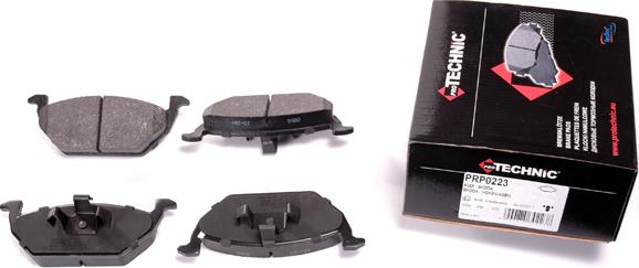 Protechnic PRP0223 - Brake Pad Set, disc brake www.autospares.lv