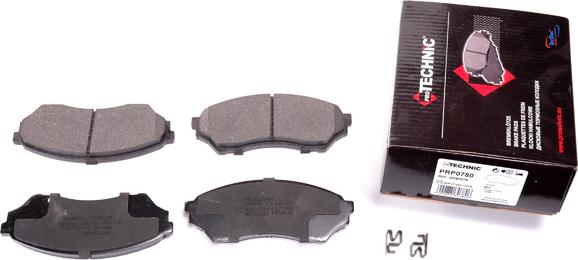 Protechnic PRP0780 - Тормозные колодки, дисковые, комплект www.autospares.lv