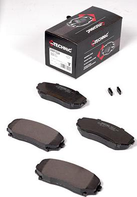 Protechnic PRP1524 - Brake Pad Set, disc brake www.autospares.lv