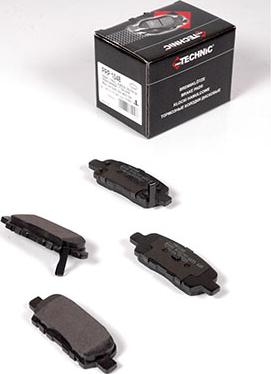 Protechnic PRP1048 - Brake Pad Set, disc brake www.autospares.lv