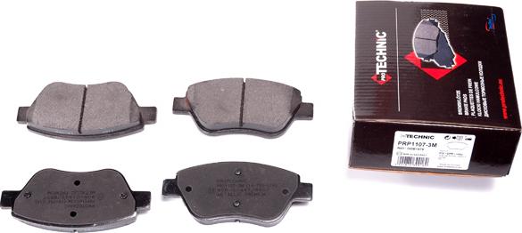 Protechnic PRP1107-3M - Brake Pad Set, disc brake www.autospares.lv