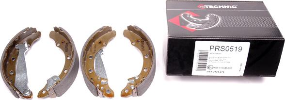 Protechnic PRS0519 - Brake Shoe Set www.autospares.lv