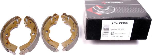 Protechnic PRS0306 - Brake Shoe Set www.autospares.lv