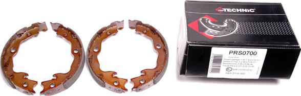 Protechnic PRS0700 - Brake Shoe Set, parking brake www.autospares.lv