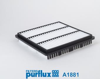 Purflux A1881 - Gaisa filtrs www.autospares.lv