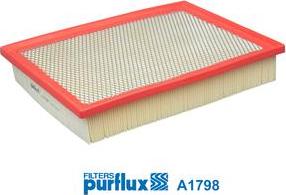 Purflux A1798 - Gaisa filtrs www.autospares.lv