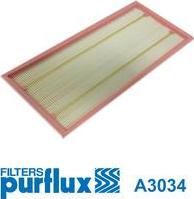 Purflux A3034 - Gaisa filtrs www.autospares.lv