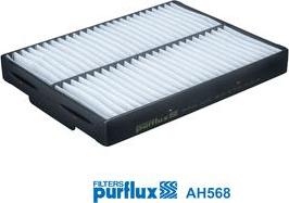 Purflux AH568 - Filter, interior air www.autospares.lv