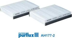 Purflux AH177-2 - Фильтр воздуха в салоне www.autospares.lv