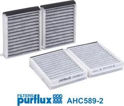 Purflux AHC589-2 - Filtrs, Salona telpas gaiss www.autospares.lv