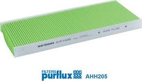 Purflux AHH205 - Filtrs, Salona telpas gaiss www.autospares.lv