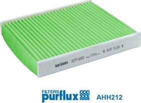 Purflux AHH212 - Filter, interior air www.autospares.lv