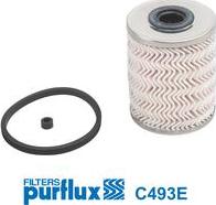 Purflux C493E - Degvielas filtrs autospares.lv