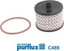 Purflux C489 - Degvielas filtrs www.autospares.lv