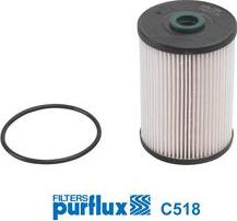 Purflux C518 - Degvielas filtrs www.autospares.lv