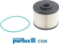 Purflux C526 - Топливный фильтр www.autospares.lv