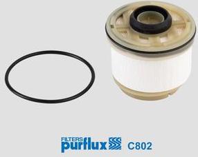 Purflux C802 - Fuel filter www.autospares.lv