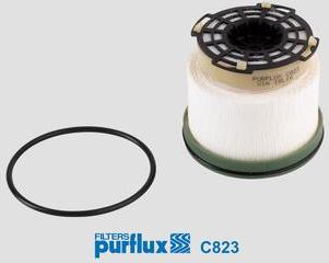 Purflux C823 - Degvielas filtrs autospares.lv