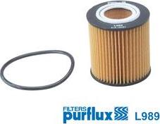 Purflux L989 - Eļļas filtrs www.autospares.lv