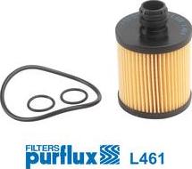 Purflux L461 - Масляный фильтр www.autospares.lv