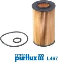 Purflux L467 - Oil Filter www.autospares.lv