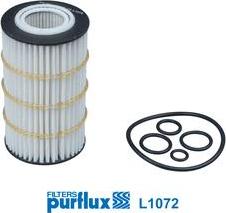 Purflux L1072 - Eļļas filtrs www.autospares.lv