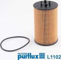 Purflux L1102 - Eļļas filtrs www.autospares.lv