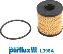 Purflux L398A - Eļļas filtrs www.autospares.lv