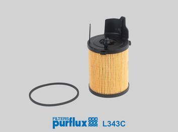 Purflux L343C - Eļļas filtrs autospares.lv