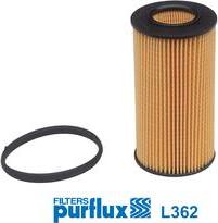 Purflux L362 - Eļļas filtrs www.autospares.lv