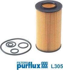 Purflux L305 - Oil Filter www.autospares.lv