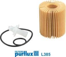 Purflux L385 - Eļļas filtrs www.autospares.lv