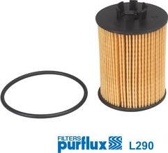 Purflux L290 - Масляный фильтр www.autospares.lv