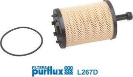 Purflux L267D - Oil Filter www.autospares.lv