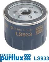 Purflux LS933 - Eļļas filtrs autospares.lv