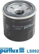 Purflux LS892 - Oil Filter www.autospares.lv