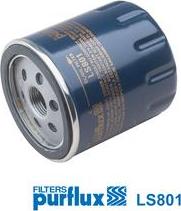 Purflux LS801 - Oil Filter www.autospares.lv