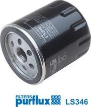 Purflux LS346 - Oil Filter www.autospares.lv