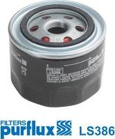 Purflux LS386 - Eļļas filtrs www.autospares.lv