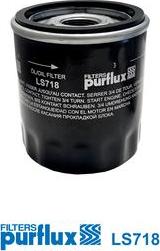 Purflux LS718 - Oil Filter www.autospares.lv