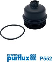 Purflux P552 - Vāks, Eļļas filtra korpuss www.autospares.lv