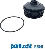 Purflux P505 - Vāks, Eļļas filtra korpuss www.autospares.lv