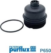 Purflux P650 - Vāks, Eļļas filtra korpuss www.autospares.lv